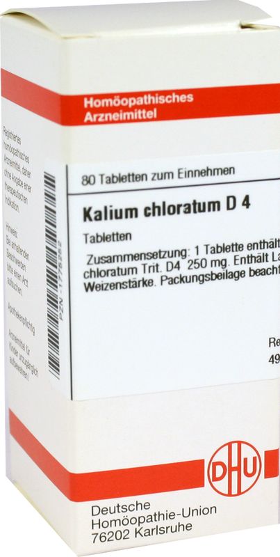 KALIUM CHLORATUM D 4 Tabletten