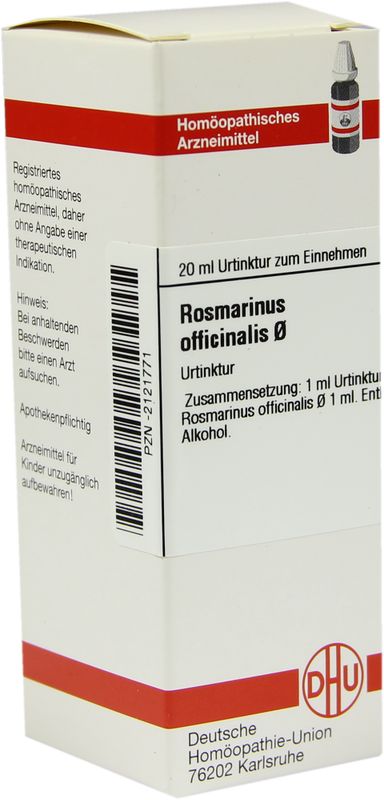 ROSMARINUS OFFICINALIS Urtinktur D 1