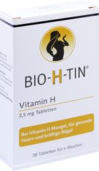 BIO-H-TIN Vitamin H 2,5 mg fr 4 Wochen Tabletten